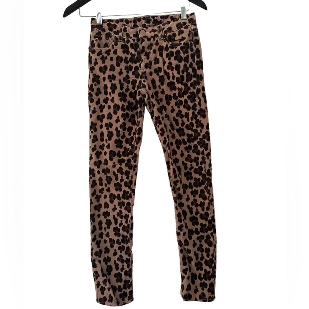 GAP Kids Leopard print pants EUC